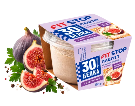 Паштет Fit Stop с инжиром